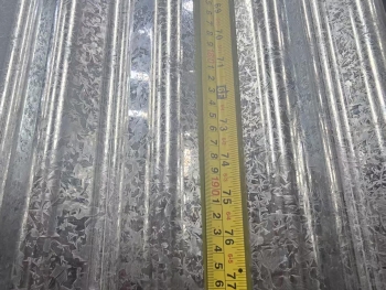UK Market 76/18 Z225 Galvanized Roofing Sheet 